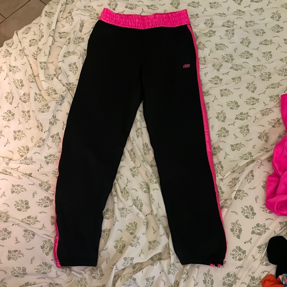 Sketcher Hot Pink and Black Sweat Set size 14-16